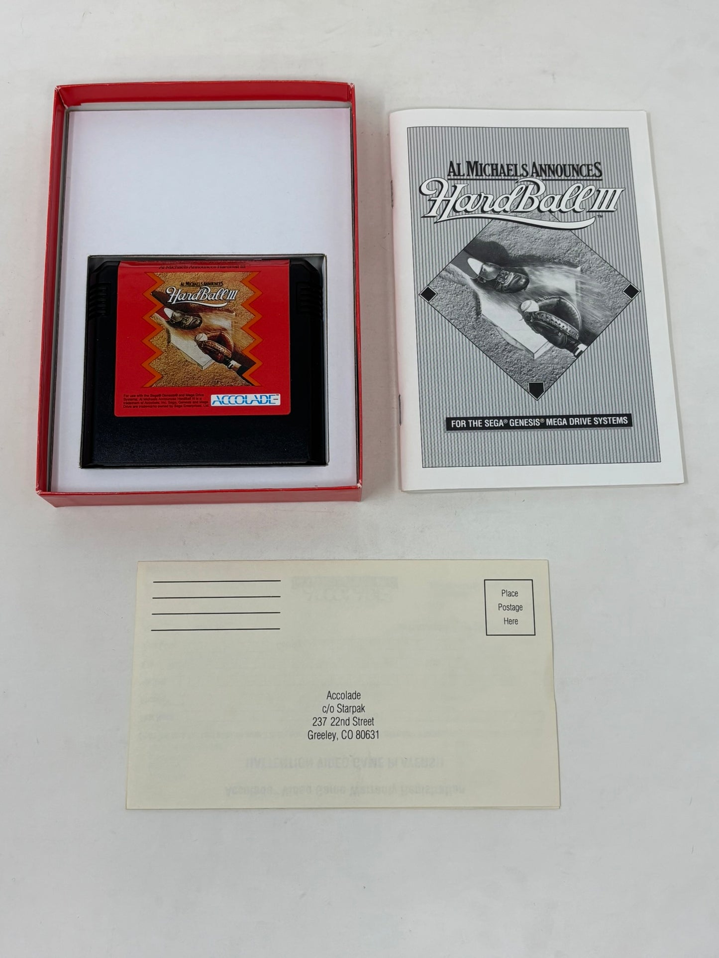 Sega Genesis - Hardball III - Complete