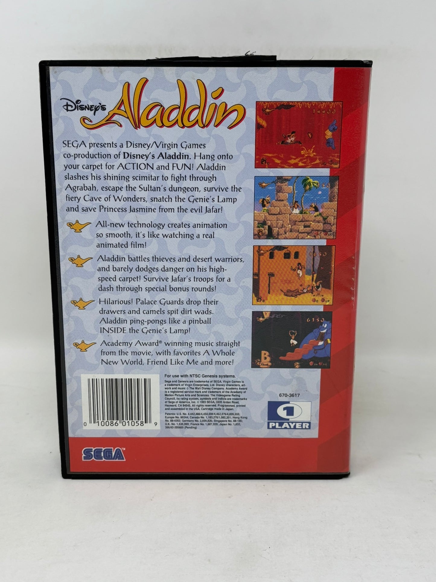 Sega Genesis - Aladdin - CIB Complete