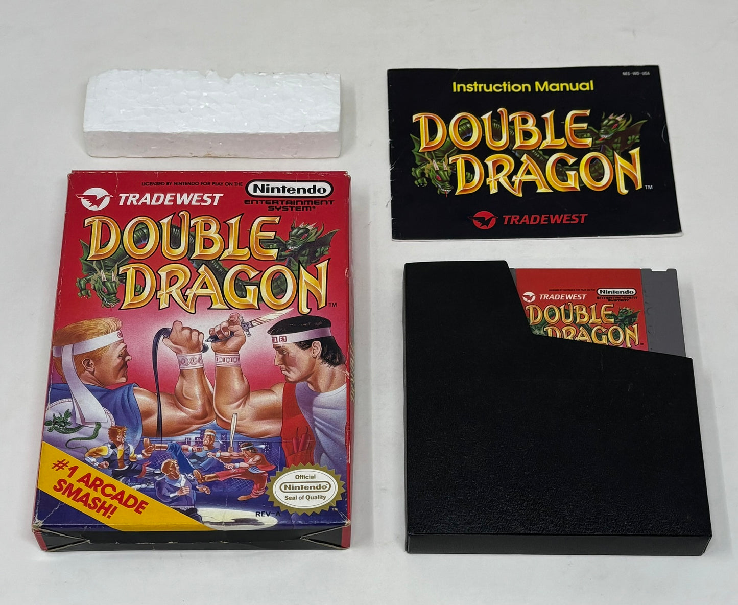 NES Nintendo - Double Dragon - Complete