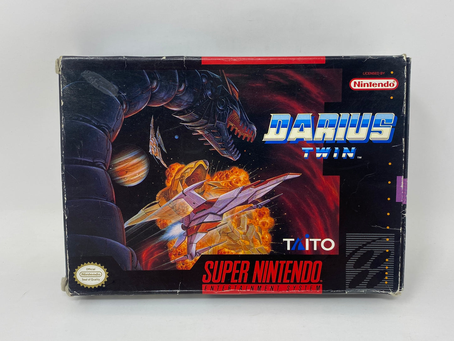 SNES Super Nintendo - Darius Twin - Complete
