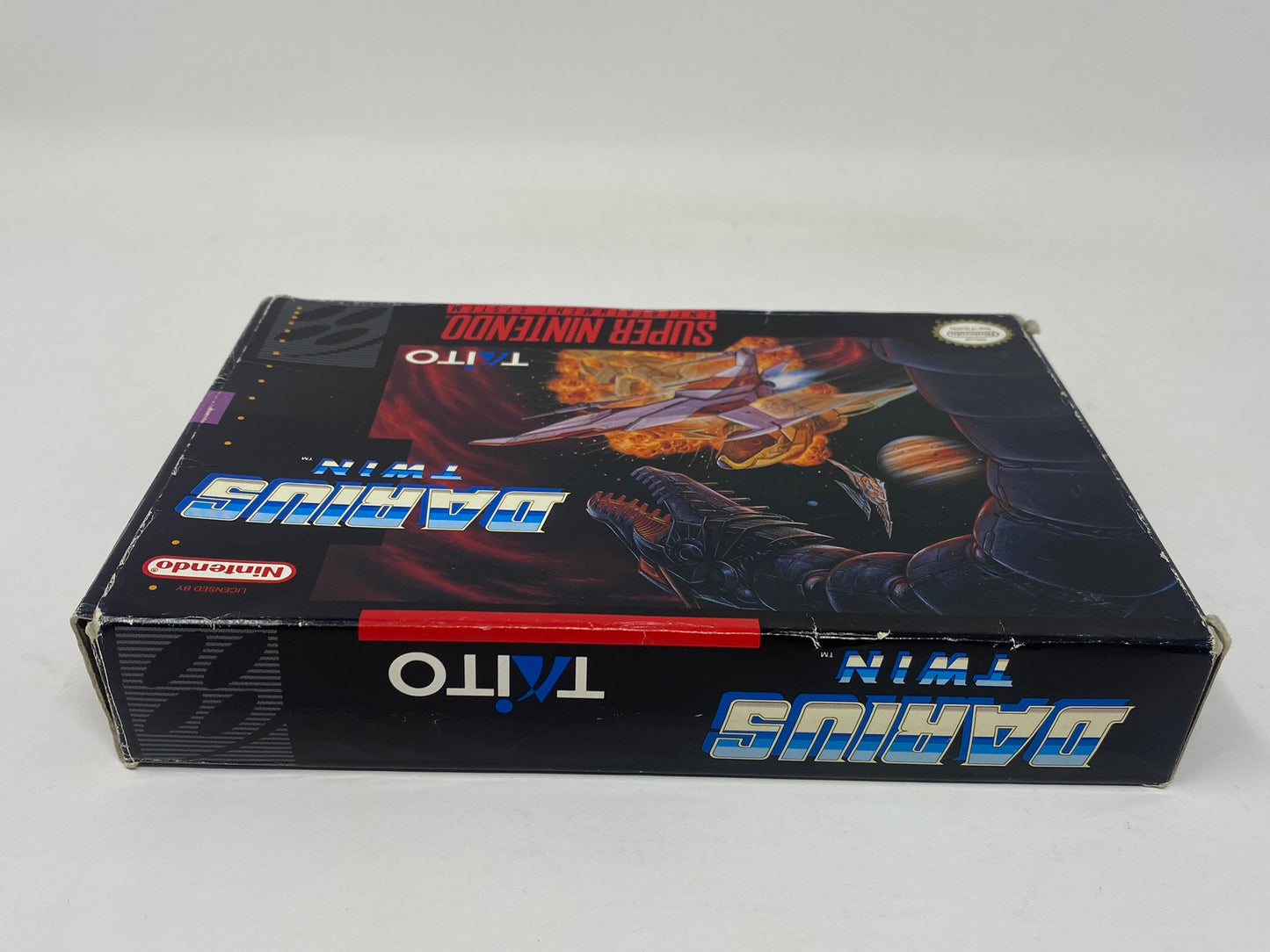 SNES Super Nintendo - Darius Twin - Complete