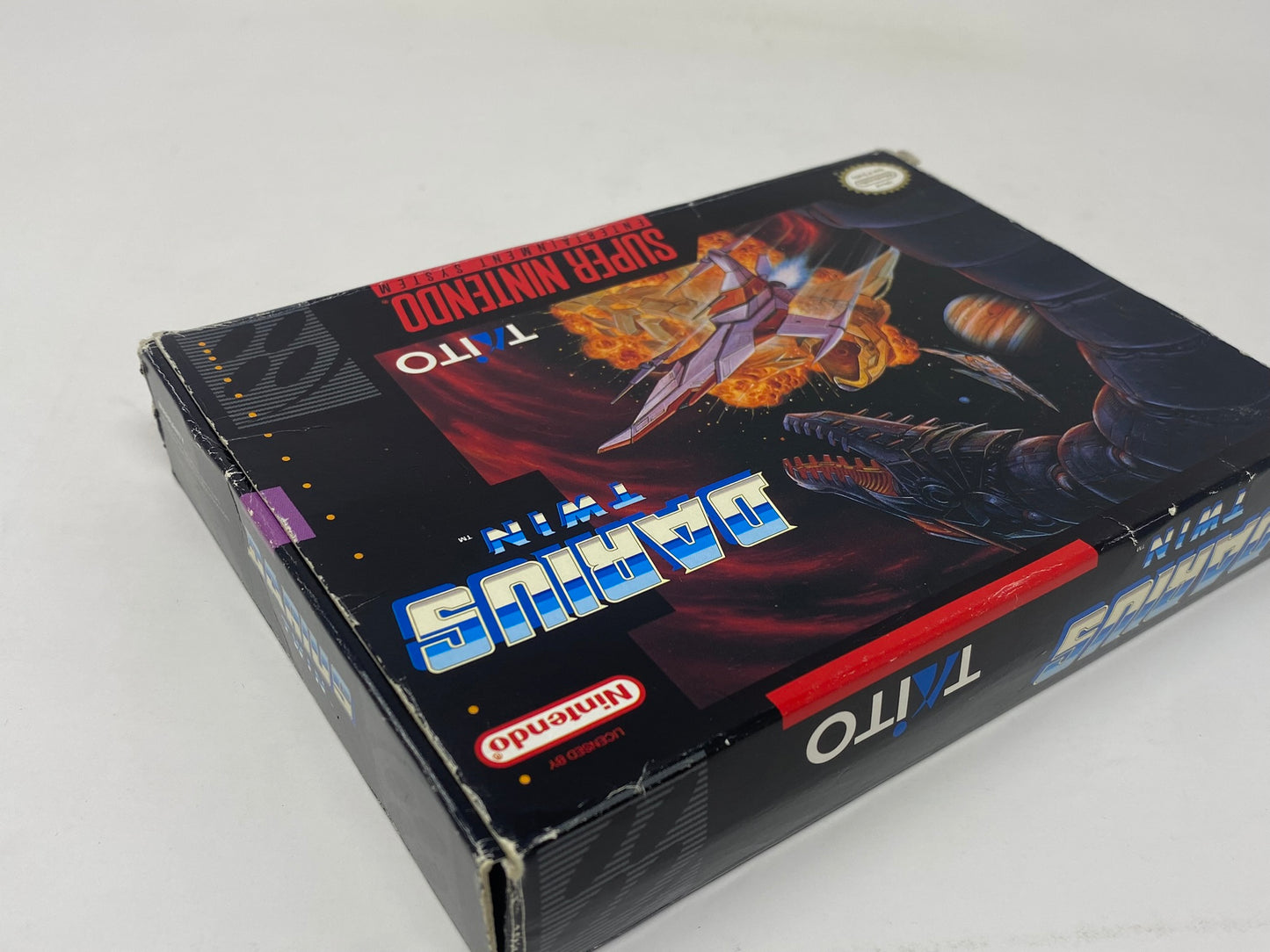 SNES Super Nintendo - Darius Twin - Complete