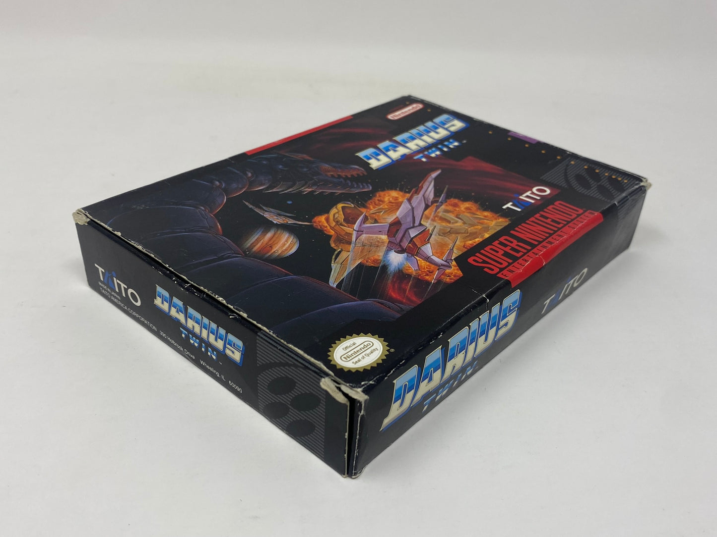 SNES Super Nintendo - Darius Twin - Complete