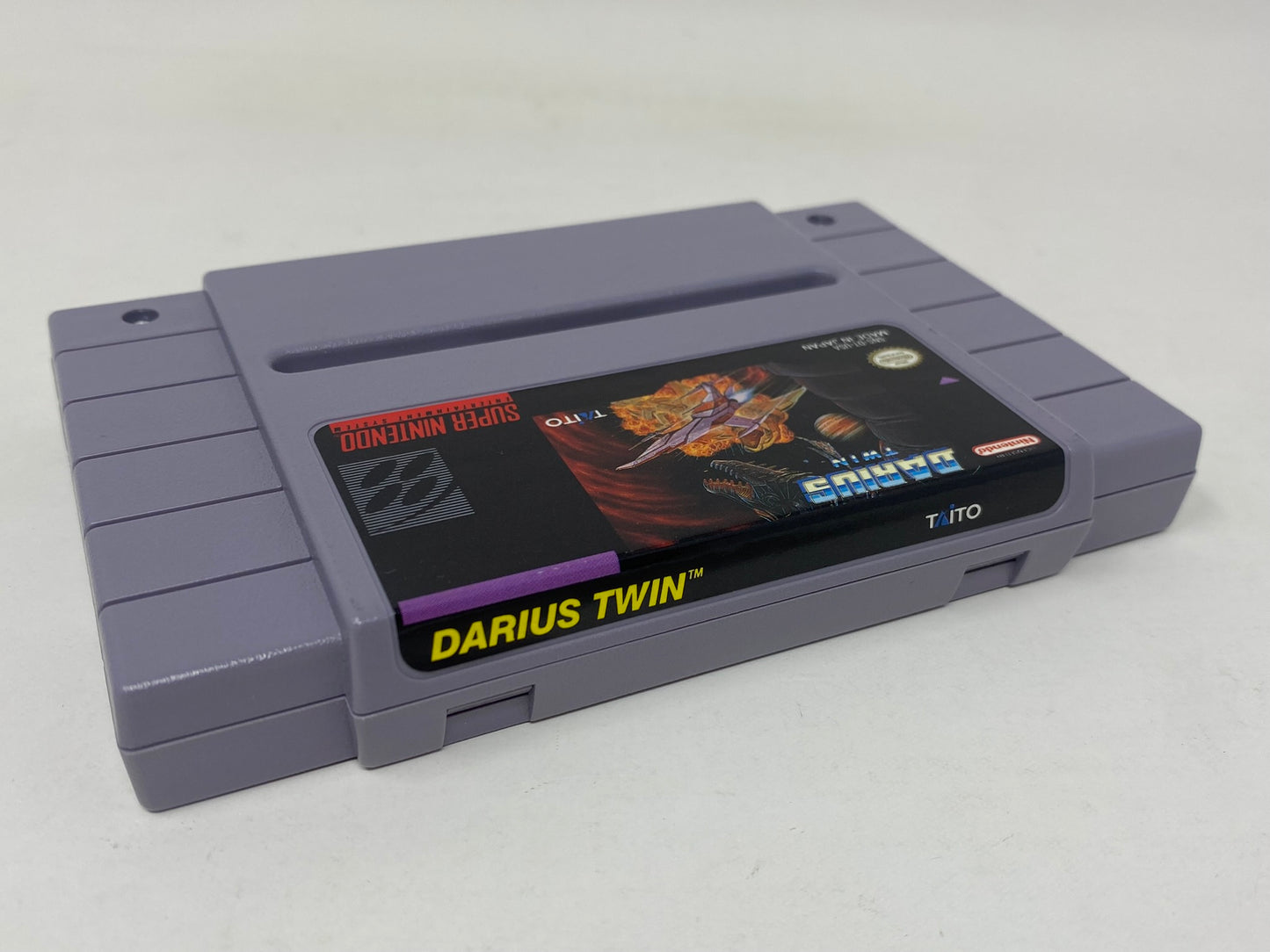 SNES Super Nintendo - Darius Twin - Complete