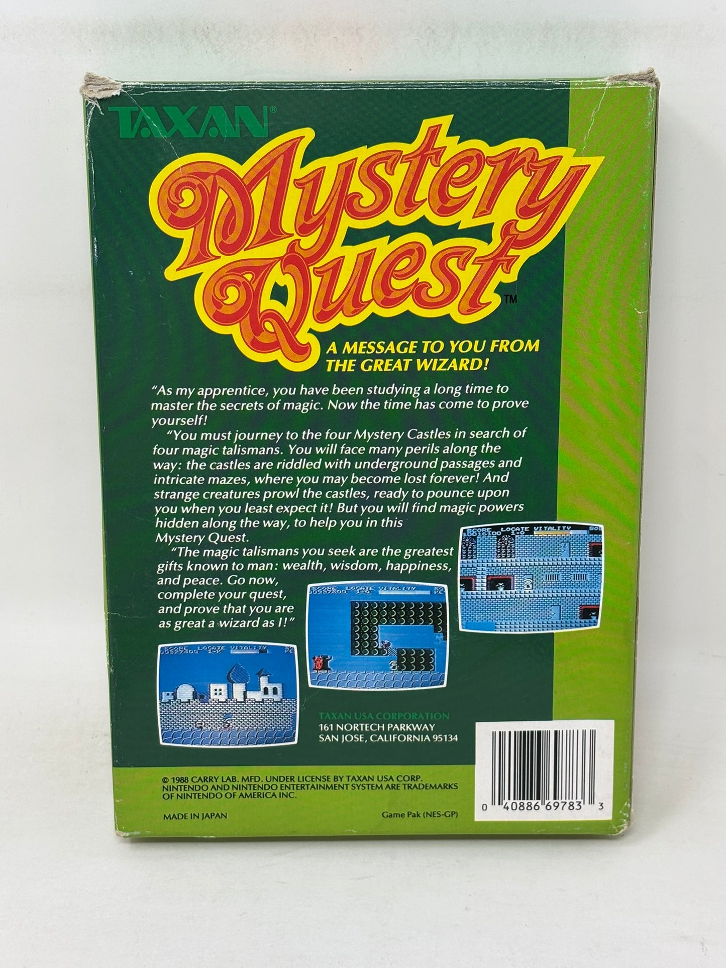 NES Nintendo - Mystery Quest - Complete