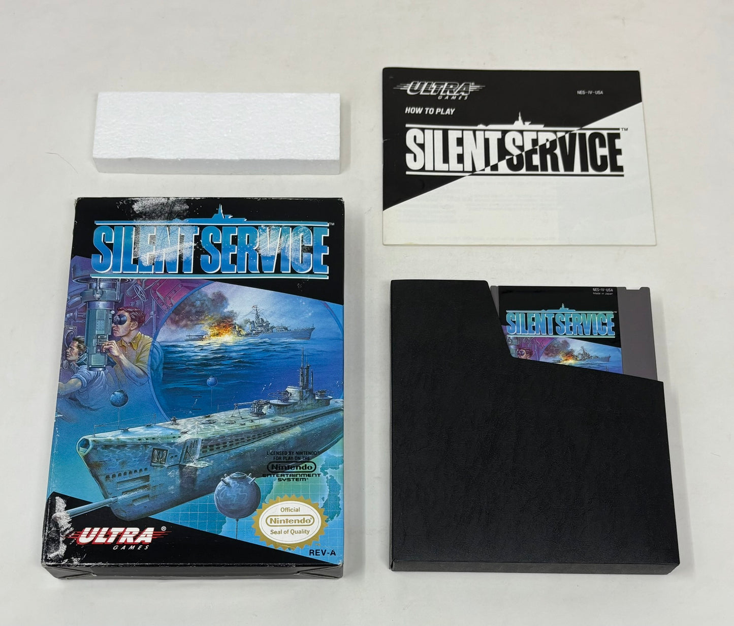 NES Nintendo - Silent Service - Complete