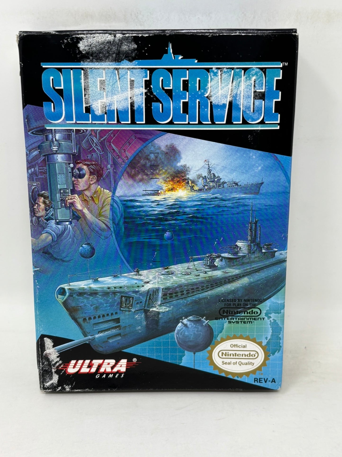NES Nintendo - Silent Service - Complete
