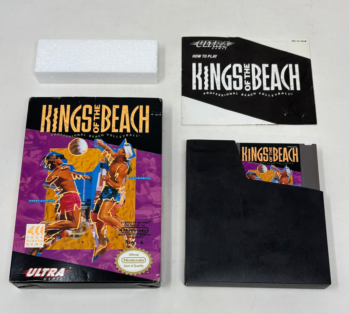 NES Nintendo - Kings of the Beach - Complete