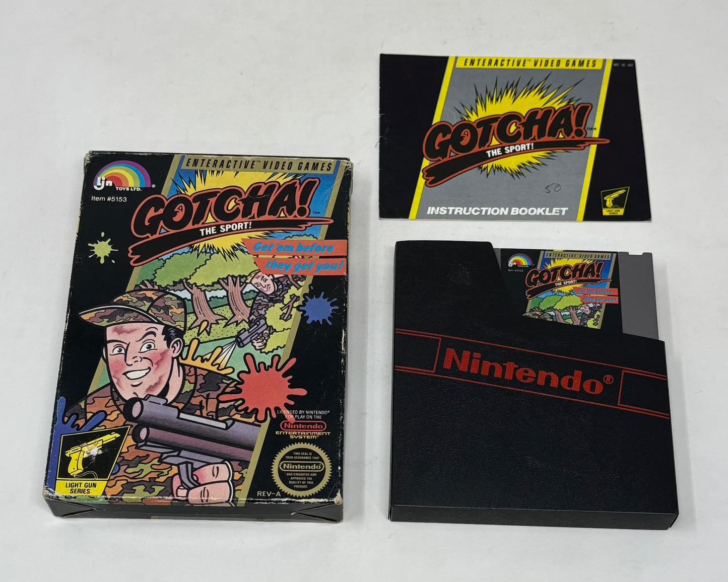 NES Nintendo - Gotcha! The Sport - Complete
