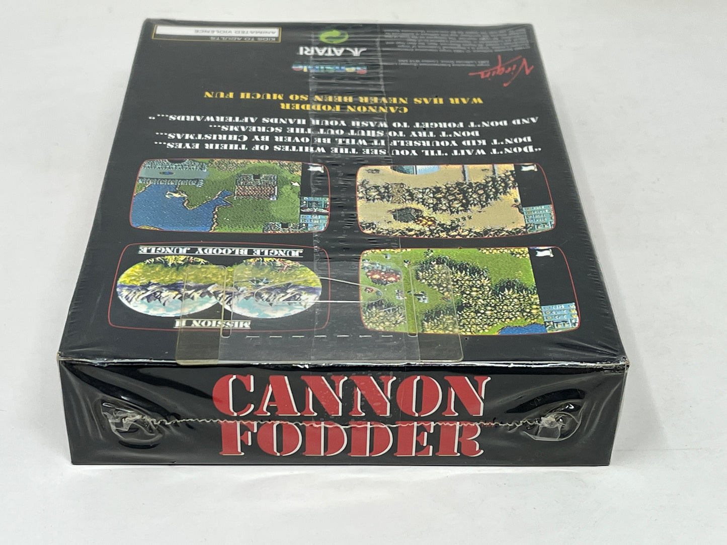 Atari Jaguar - Cannon Fodder - Sealed