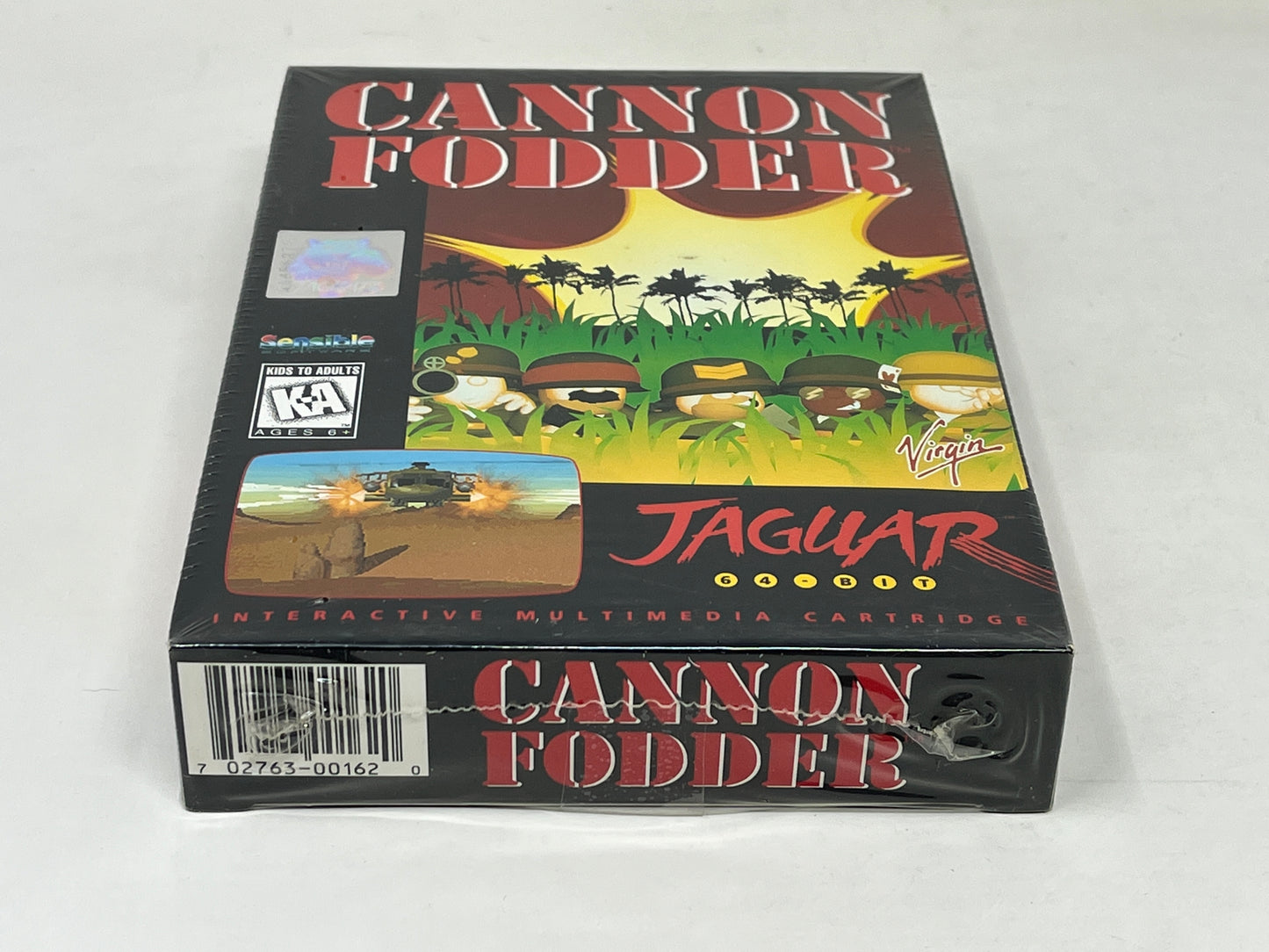 Atari Jaguar - Cannon Fodder - Sealed