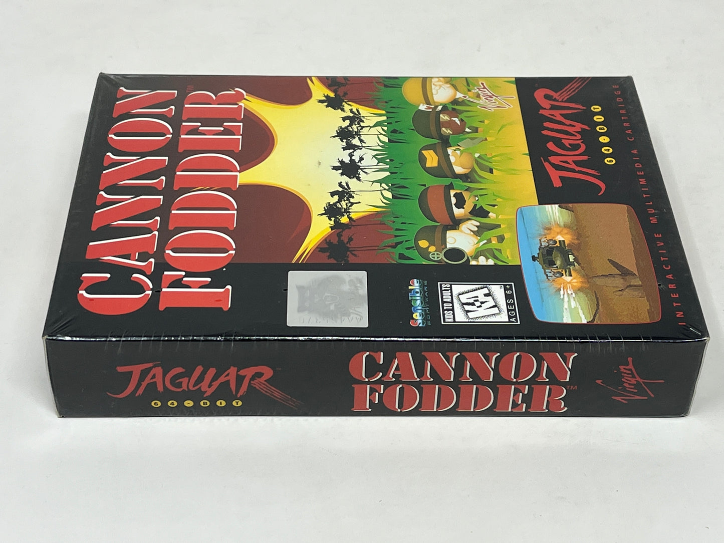 Atari Jaguar - Cannon Fodder - Sealed