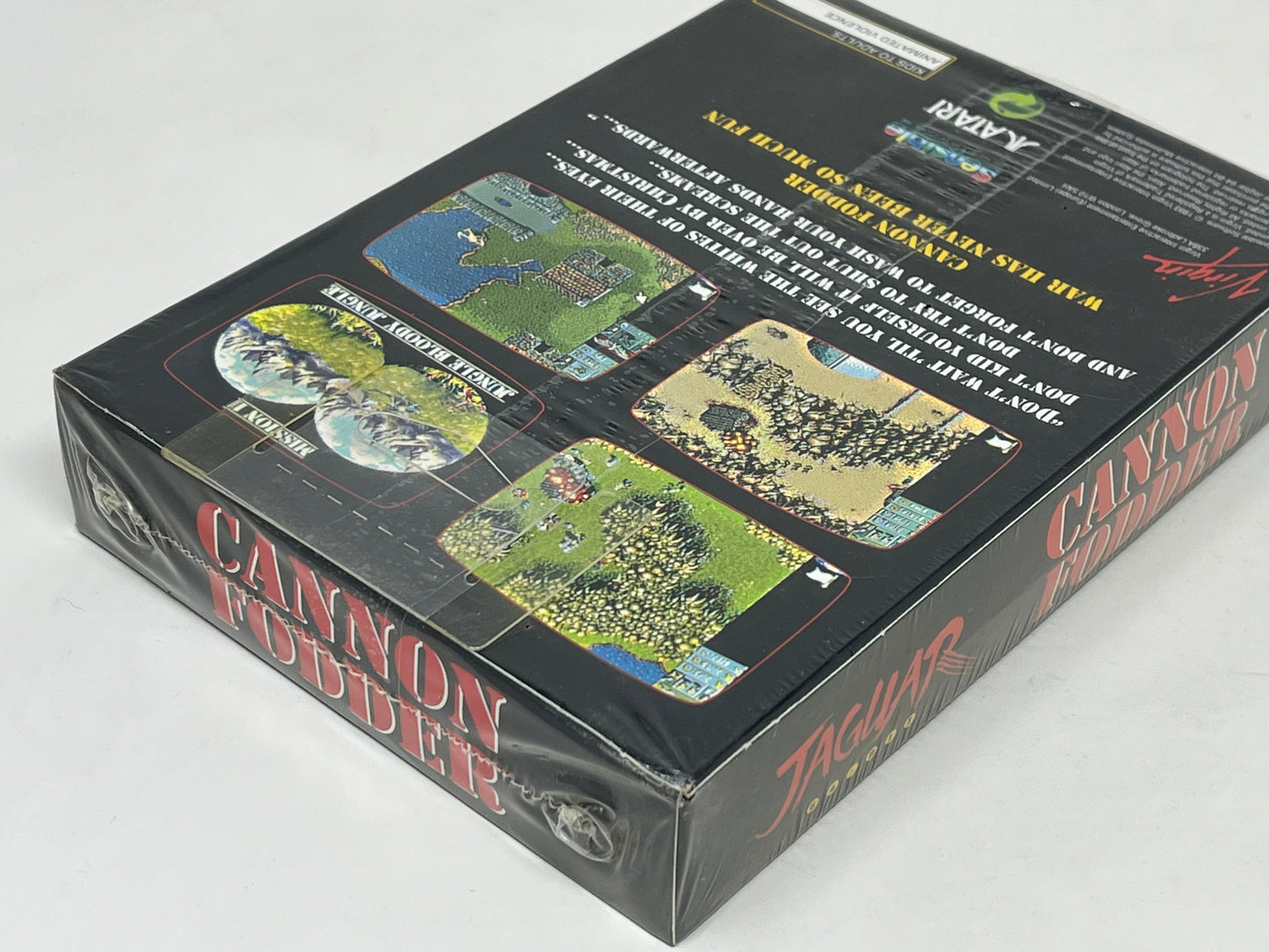 Atari Jaguar - Cannon Fodder - Sealed