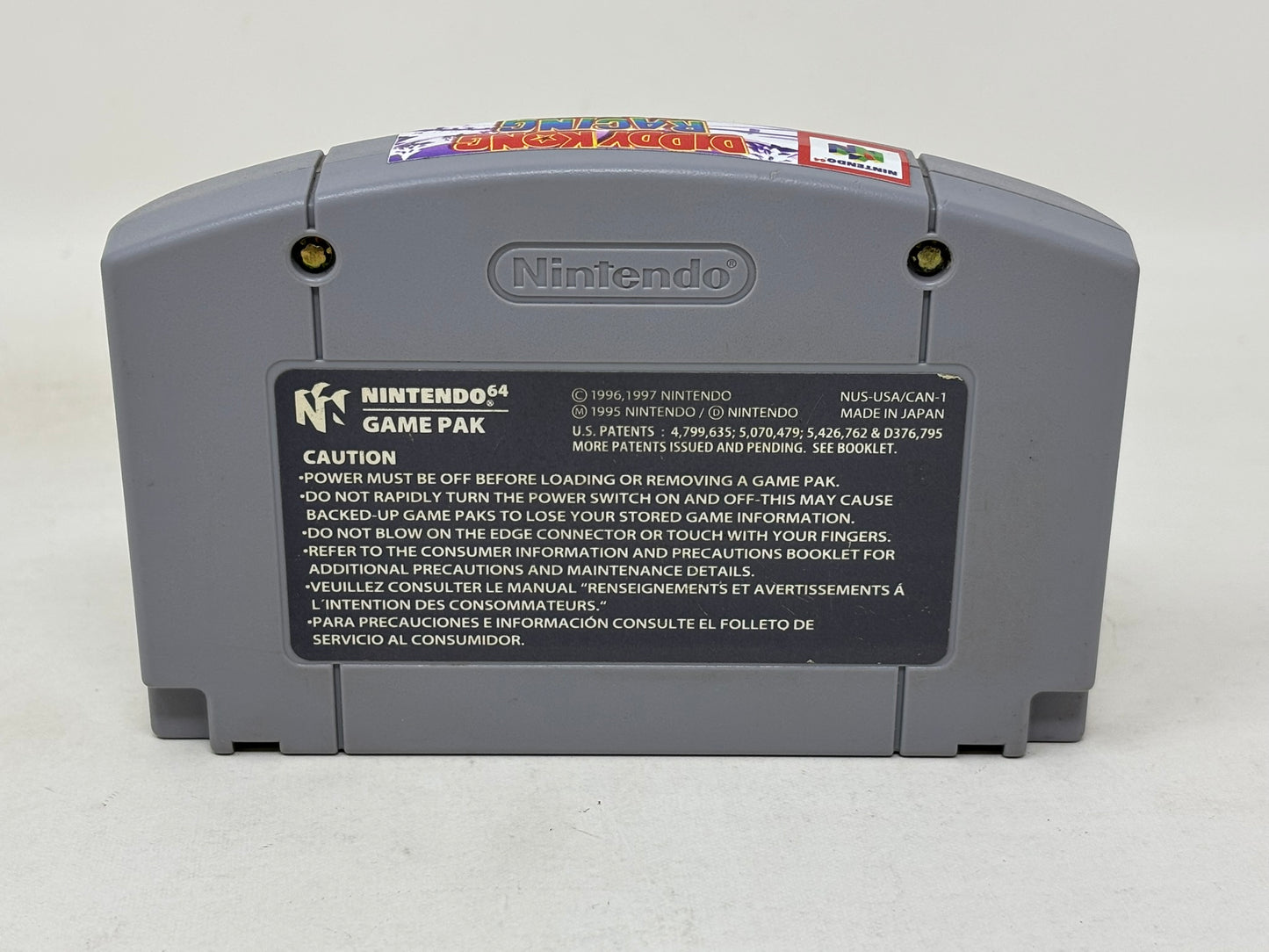 Nintendo 64 N64 - Diddy Kong Racing