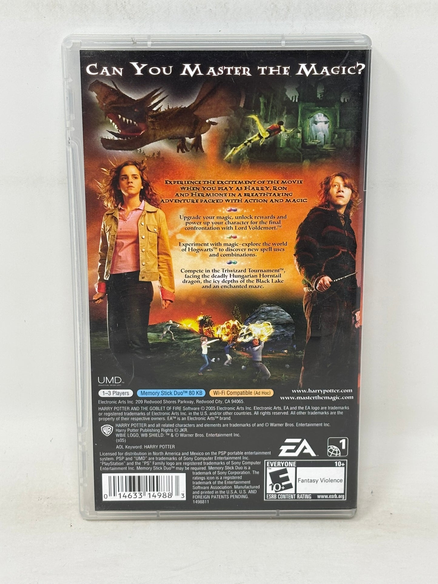 Sony PSP - Harry Potter and the Goblet of Fire - Complete