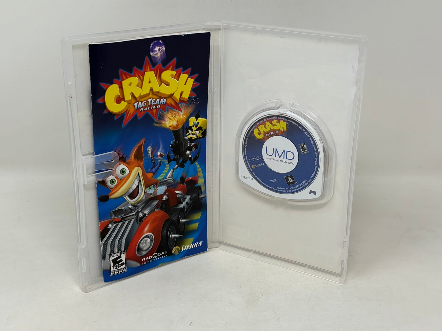 Sony PSP - Crash Tag Team Racing - Complete