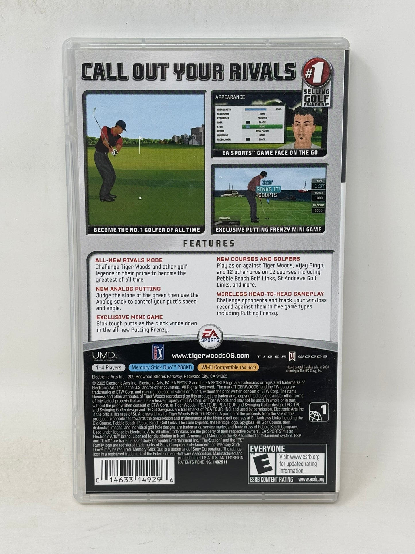 Sony PSP - Tiger Woods PGA Tour 06 - Complete