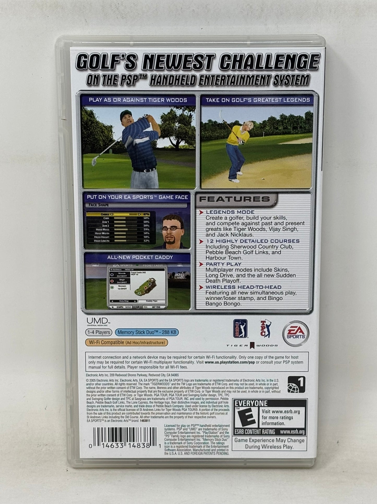 Sony PSP - Tiger Woods PGA Tour - Complete