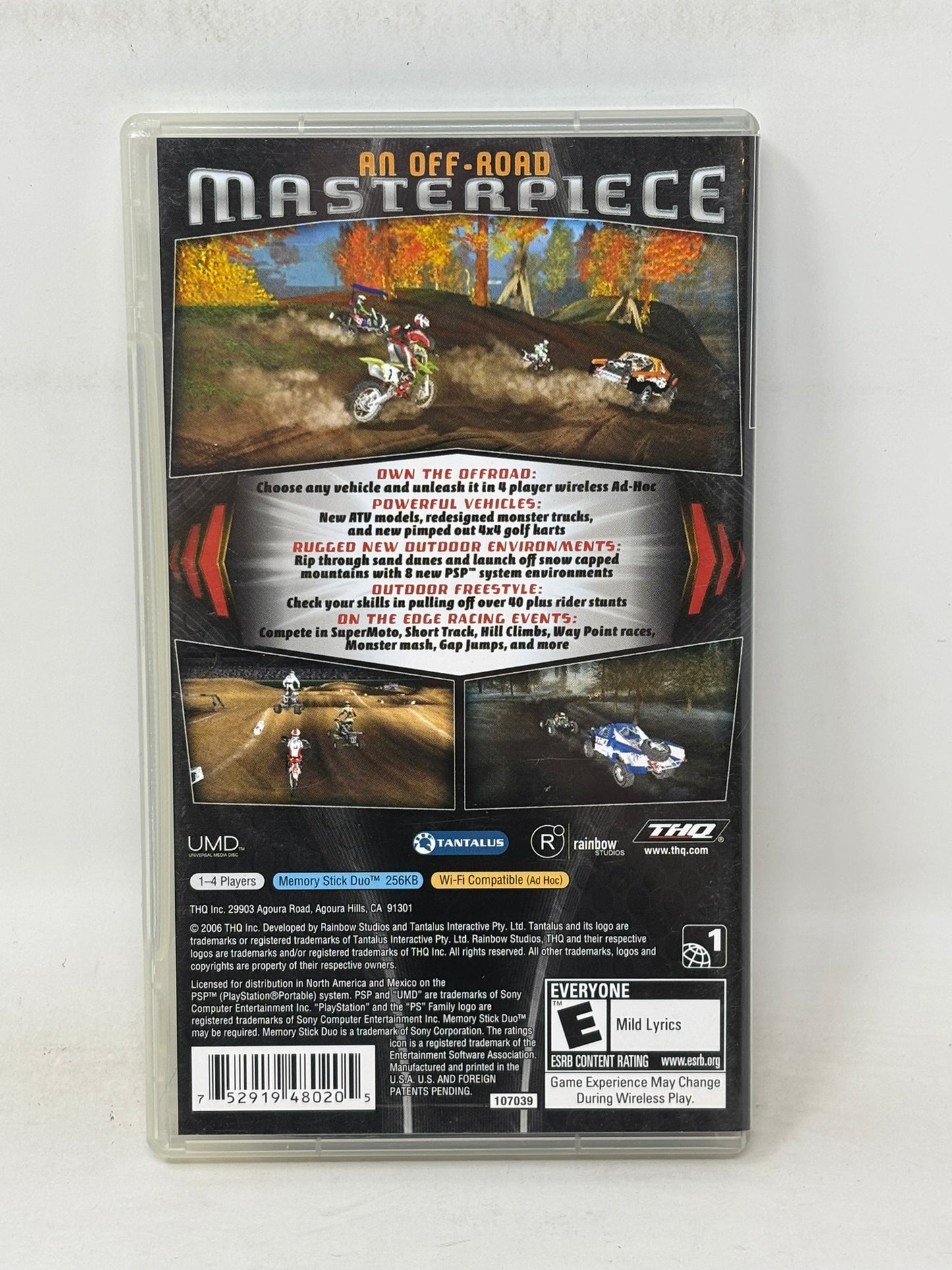 Sony PSP - MX vs ATV On the Edge - Complete