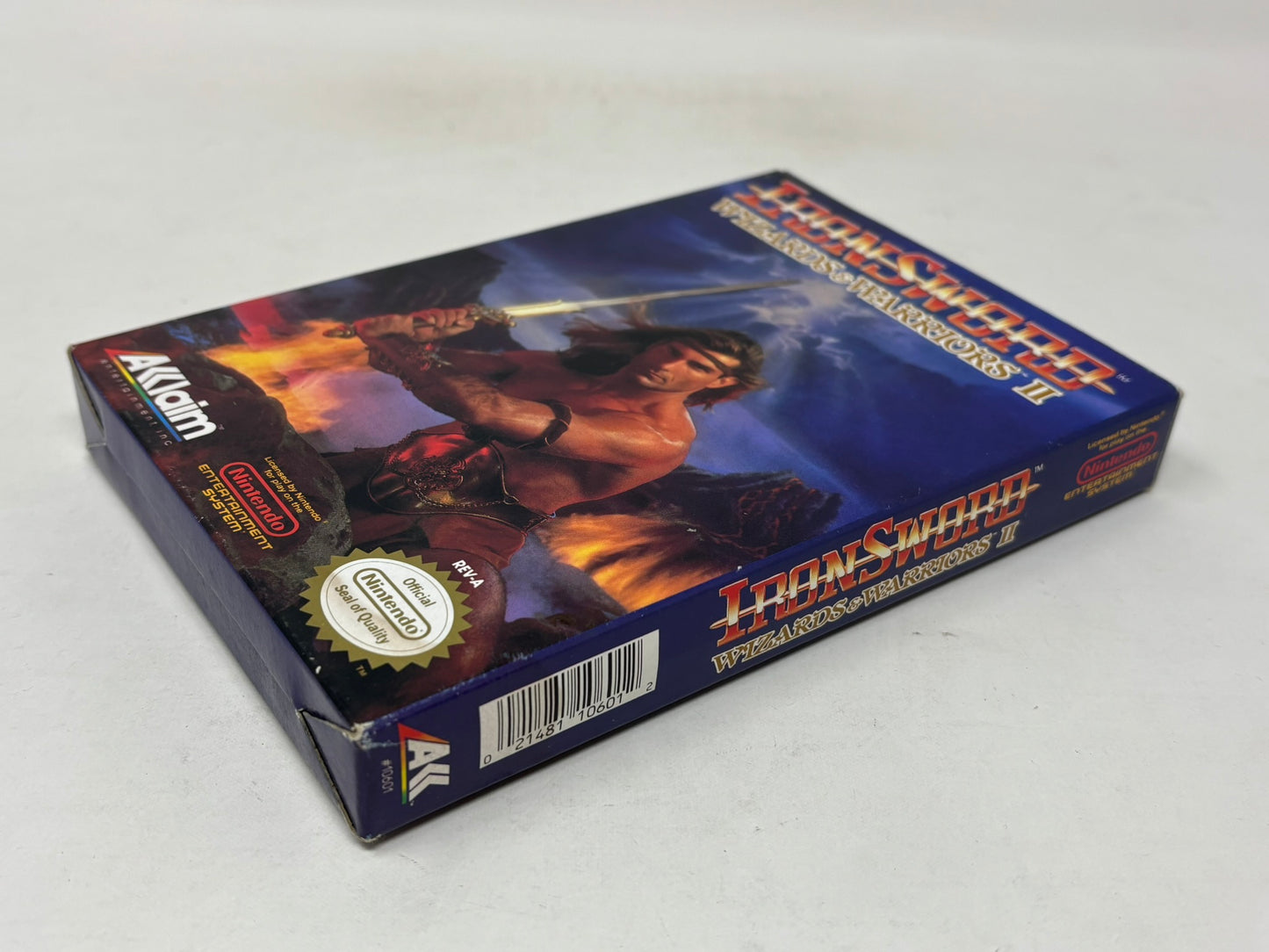 NES Nintendo - Iron Sword Wizards & Warriors II - Complete