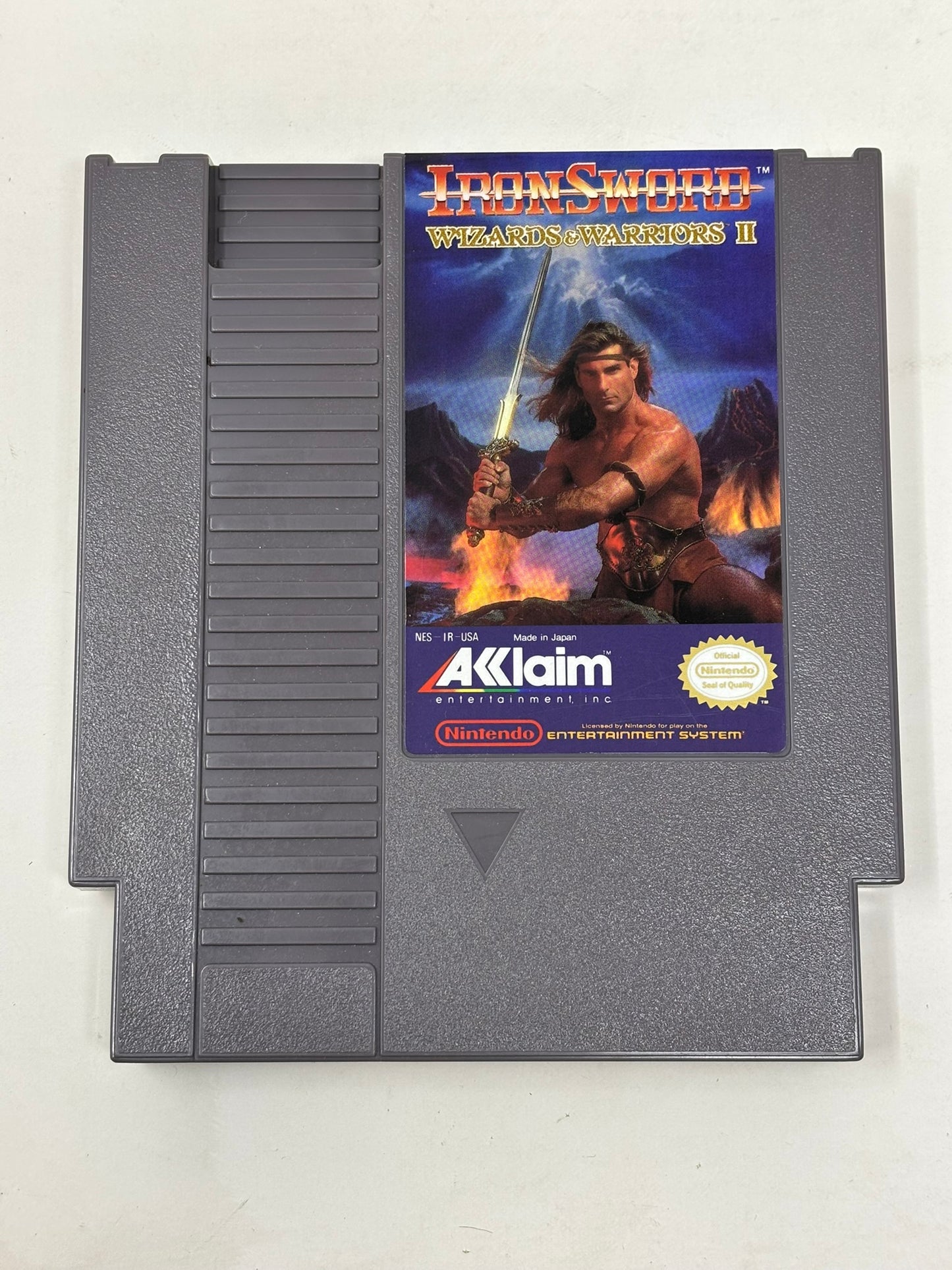 NES Nintendo - Iron Sword Wizards & Warriors II - Complete