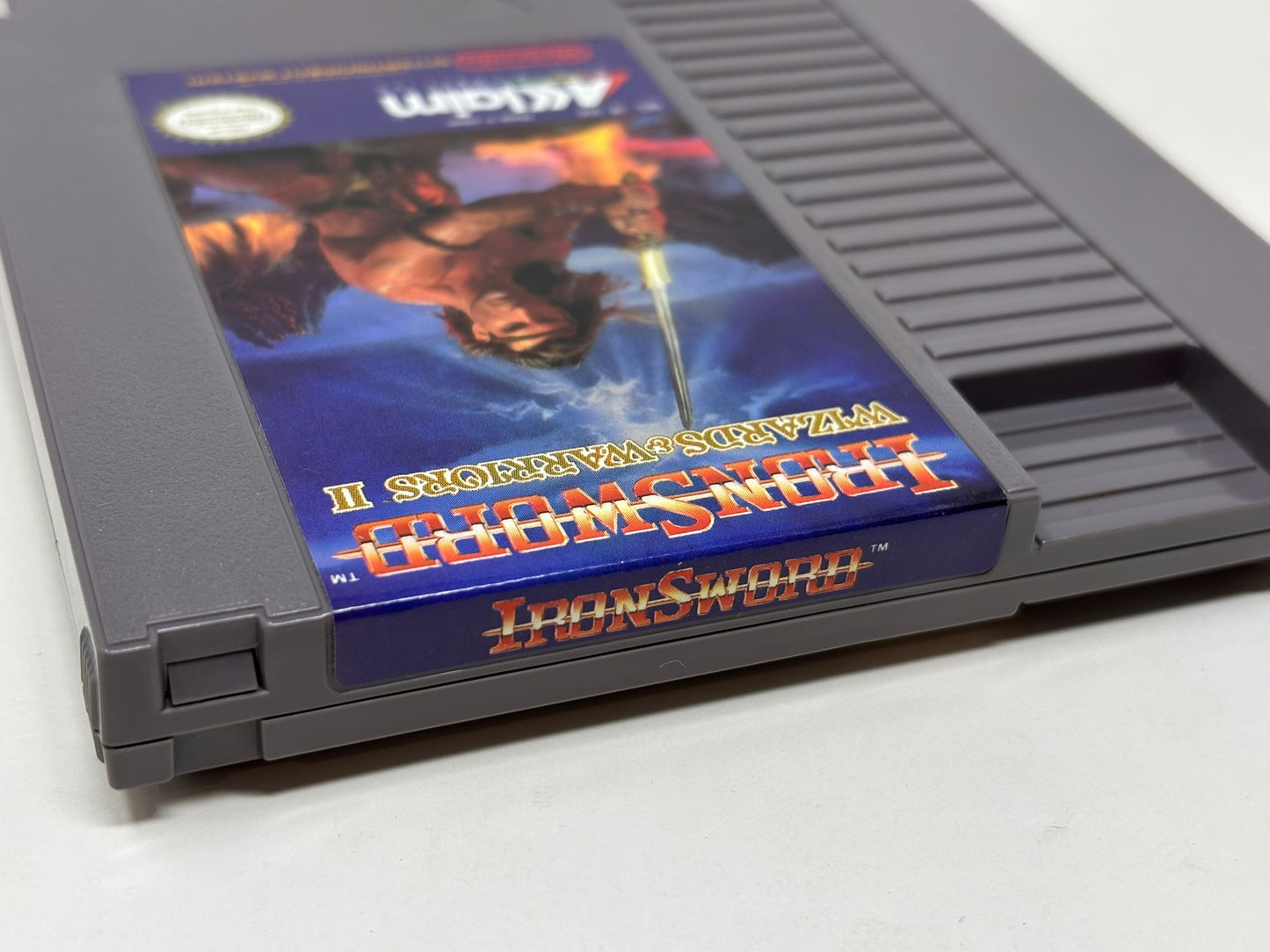 NES Nintendo - Iron Sword Wizards & Warriors II - Complete