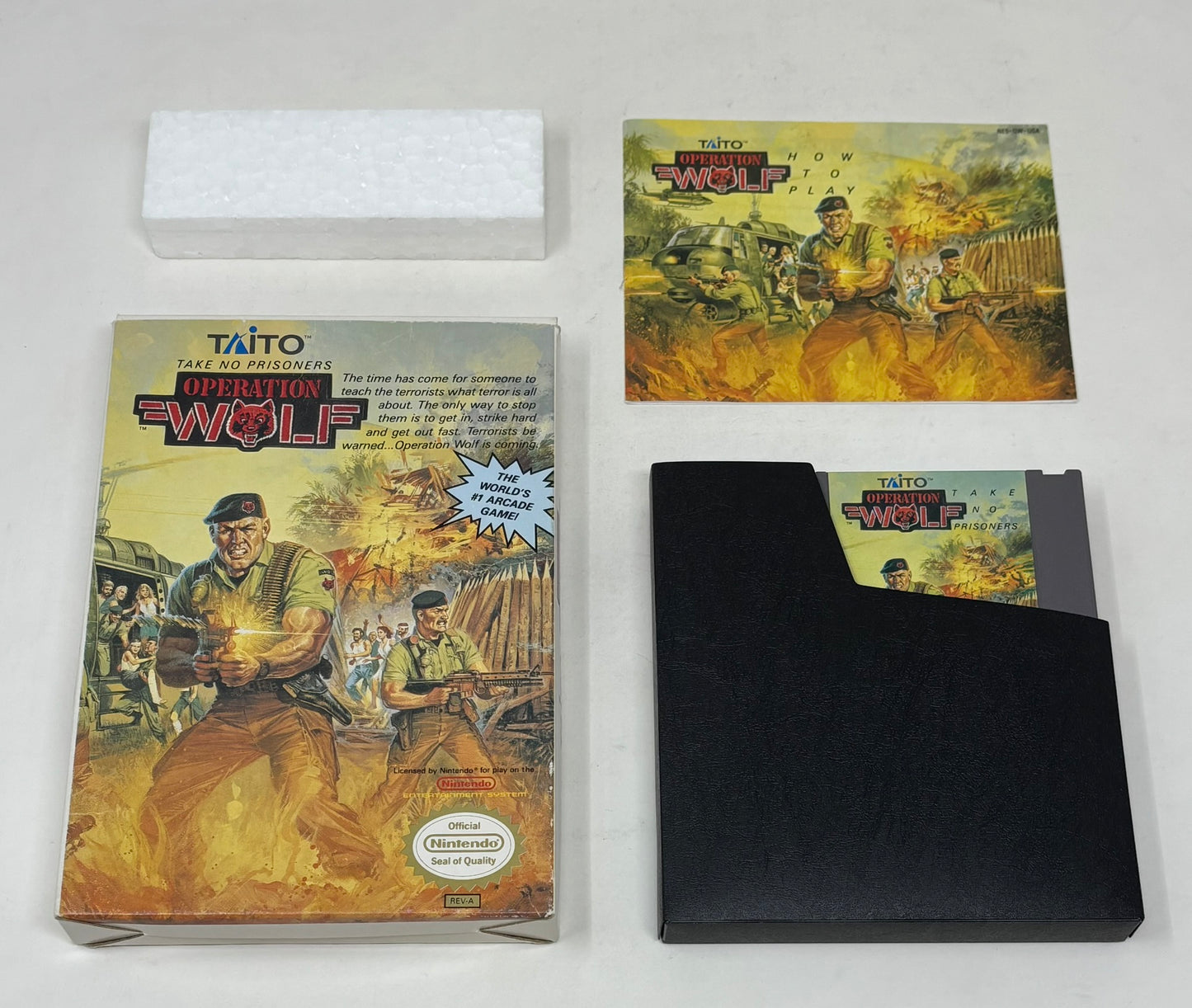 NES Nintendo - Operation Wolf - Complete