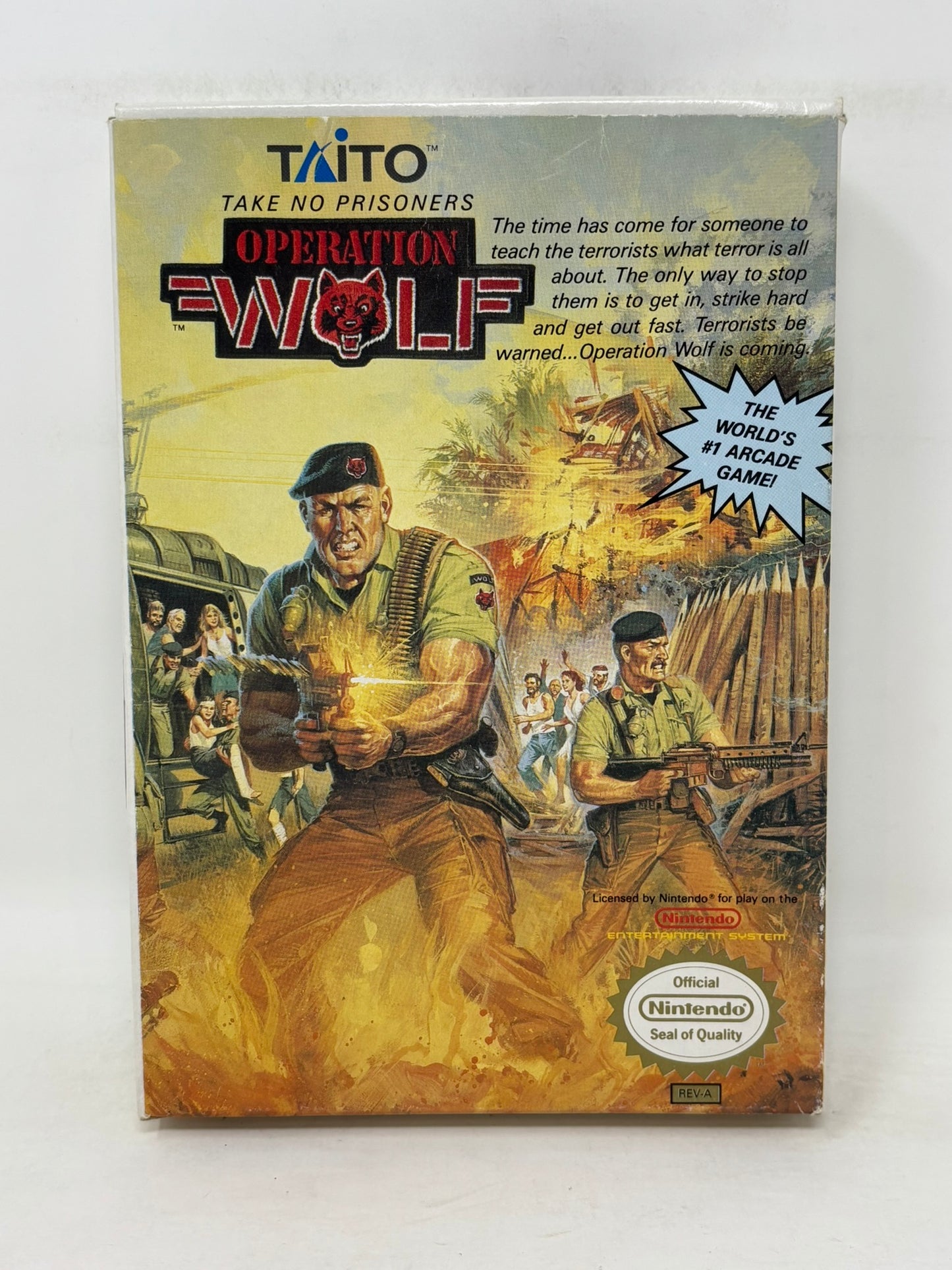 NES Nintendo - Operation Wolf - Complete