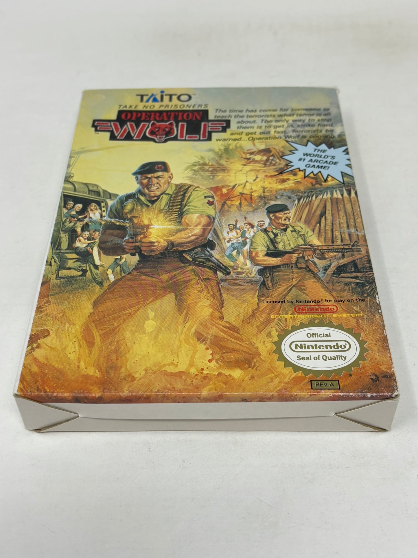 NES Nintendo - Operation Wolf - Complete