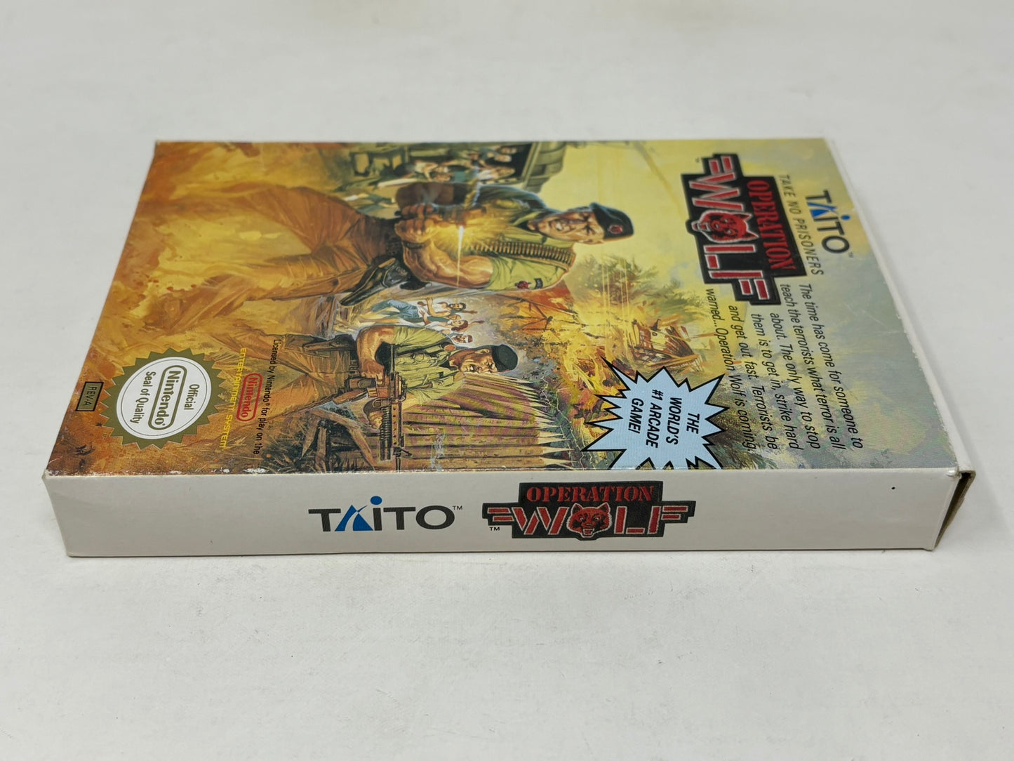 NES Nintendo - Operation Wolf - Complete
