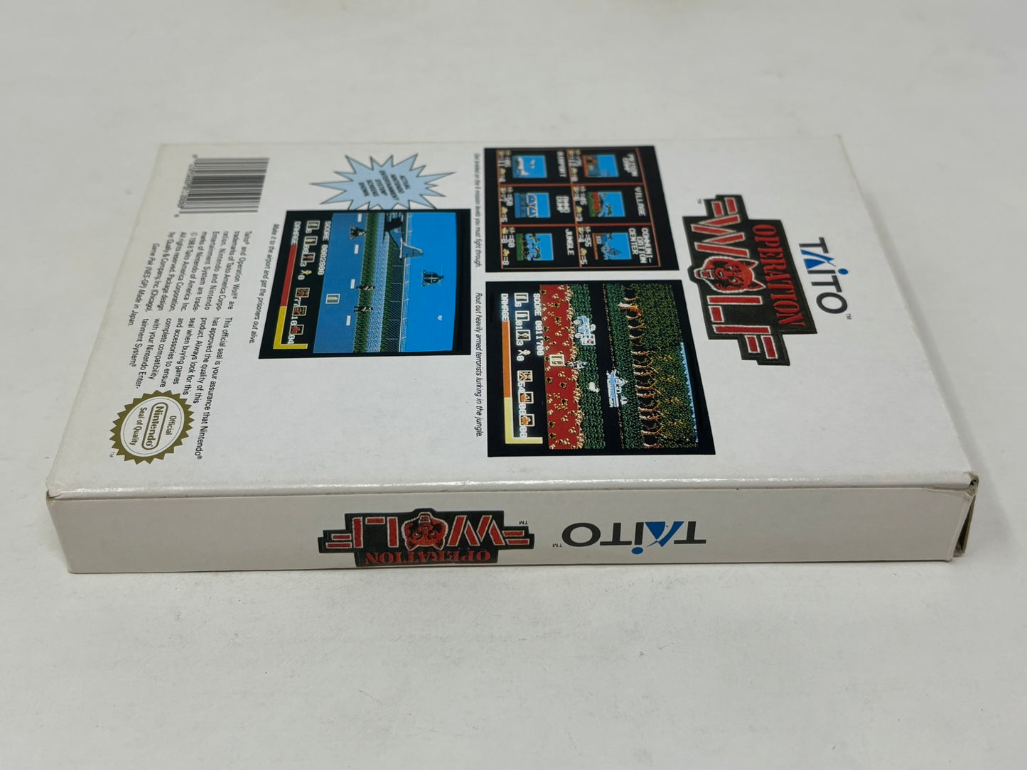 NES Nintendo - Operation Wolf - Complete