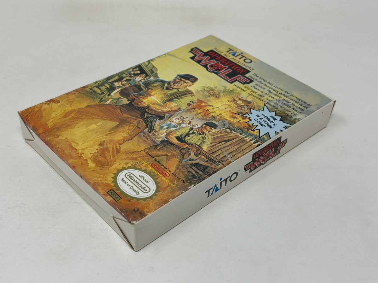 NES Nintendo - Operation Wolf - Complete