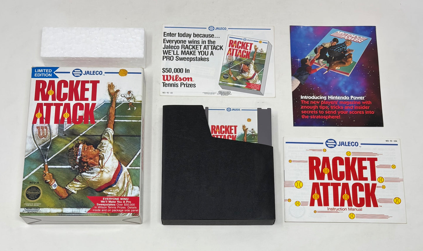 NES Nintendo - Racket Attack - Complete