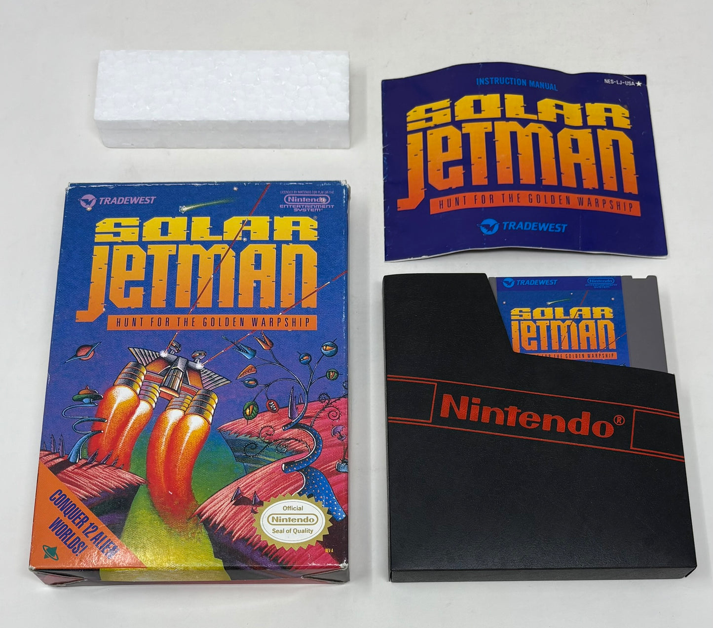 NES Nintendo - Solar Jetman - Complete