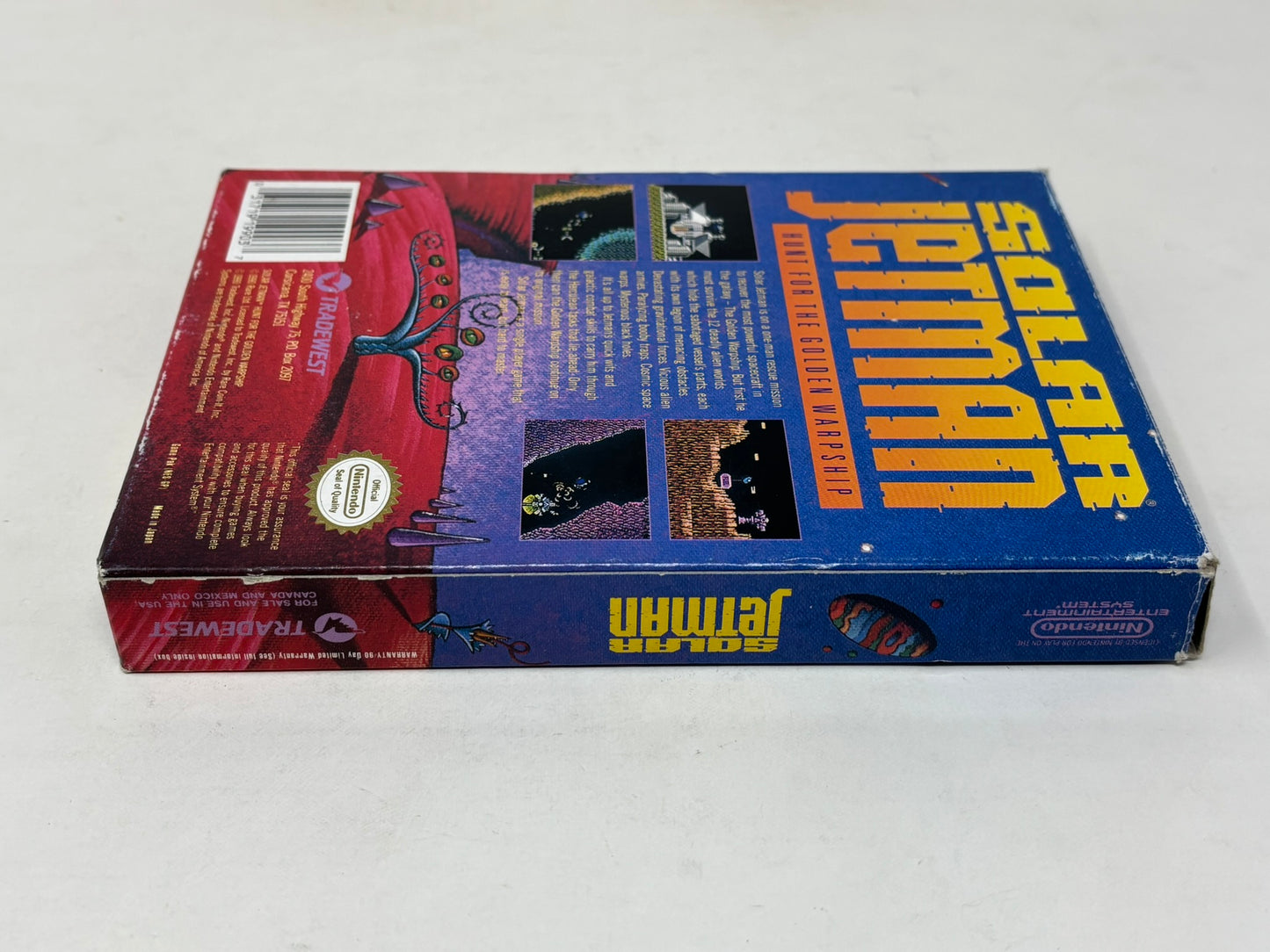 NES Nintendo - Solar Jetman - Complete