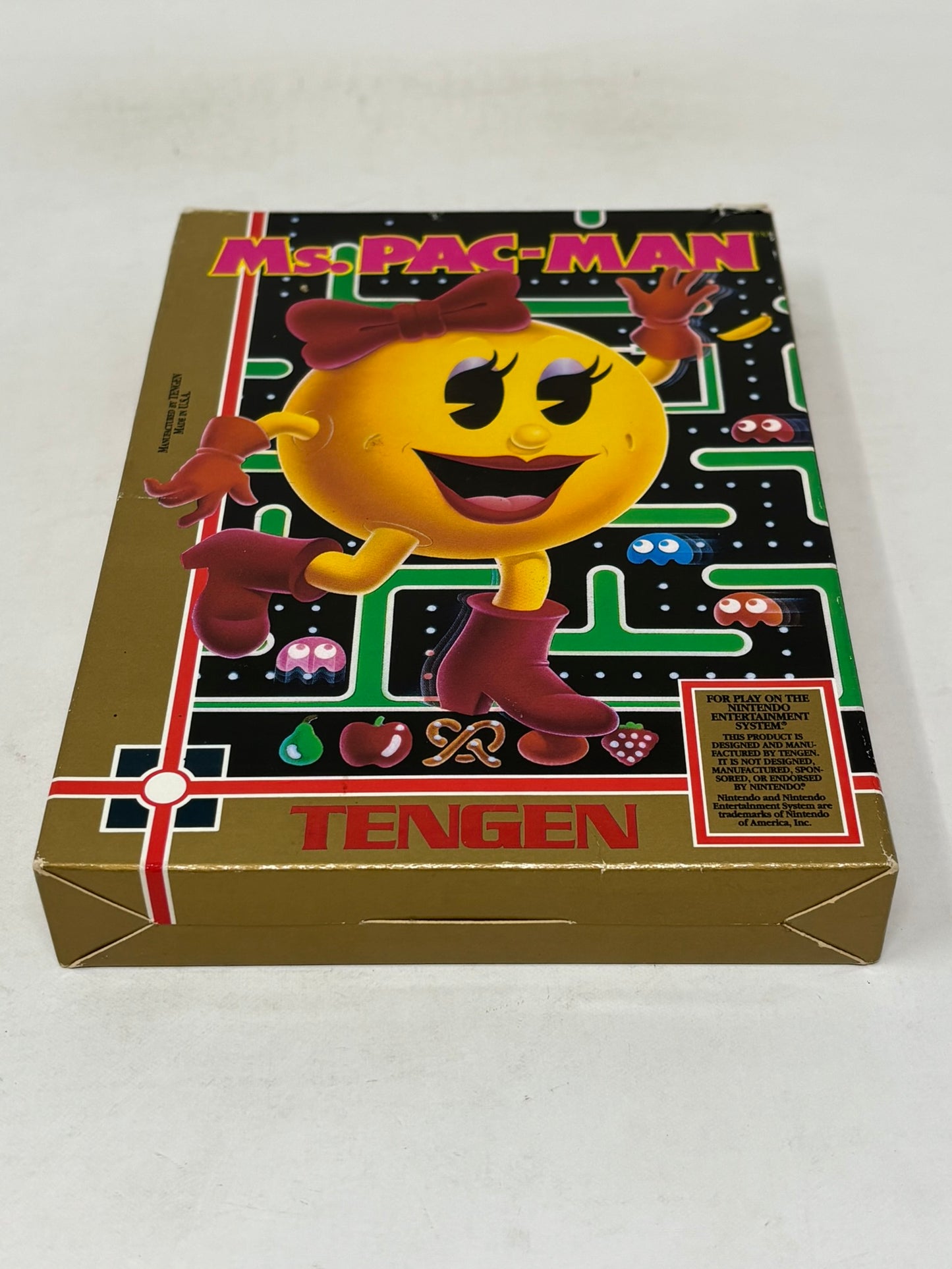 NES Nintendo - Ms. Pac-Man (Tengen) - Complete