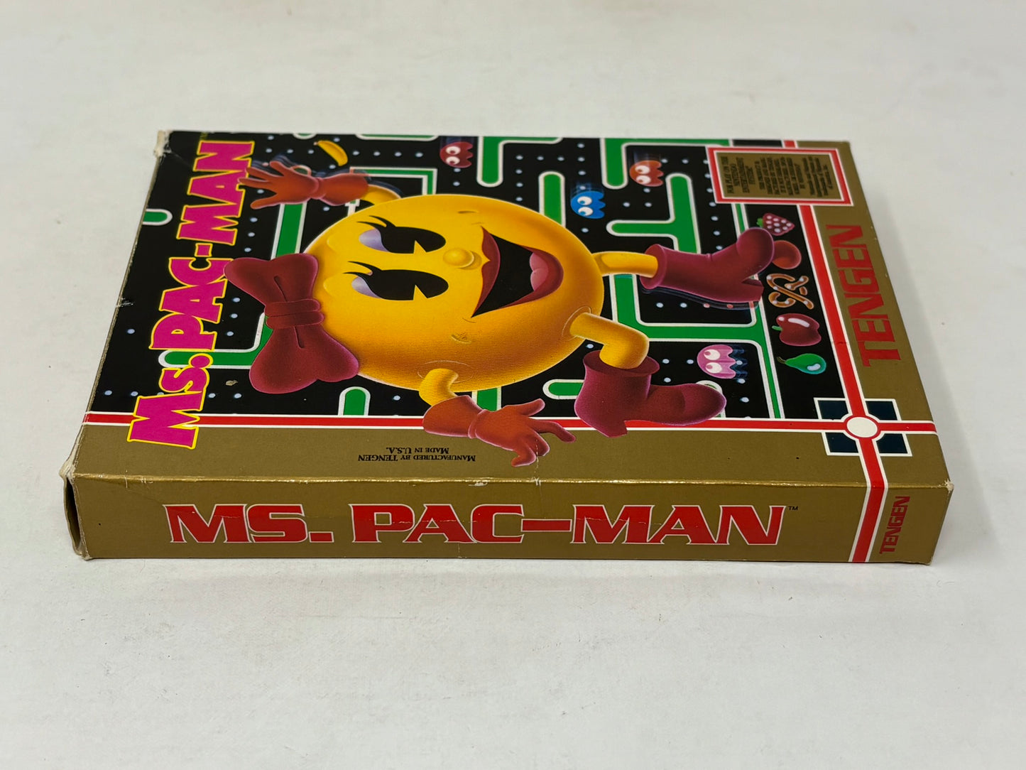 NES Nintendo - Ms. Pac-Man (Tengen) - Complete
