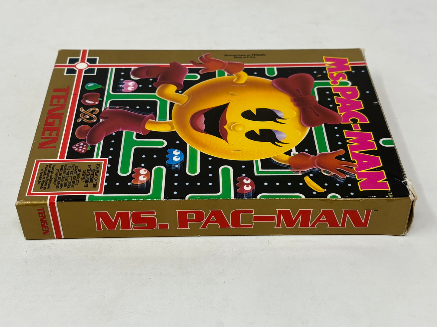 NES Nintendo - Ms. Pac-Man (Tengen) - Complete