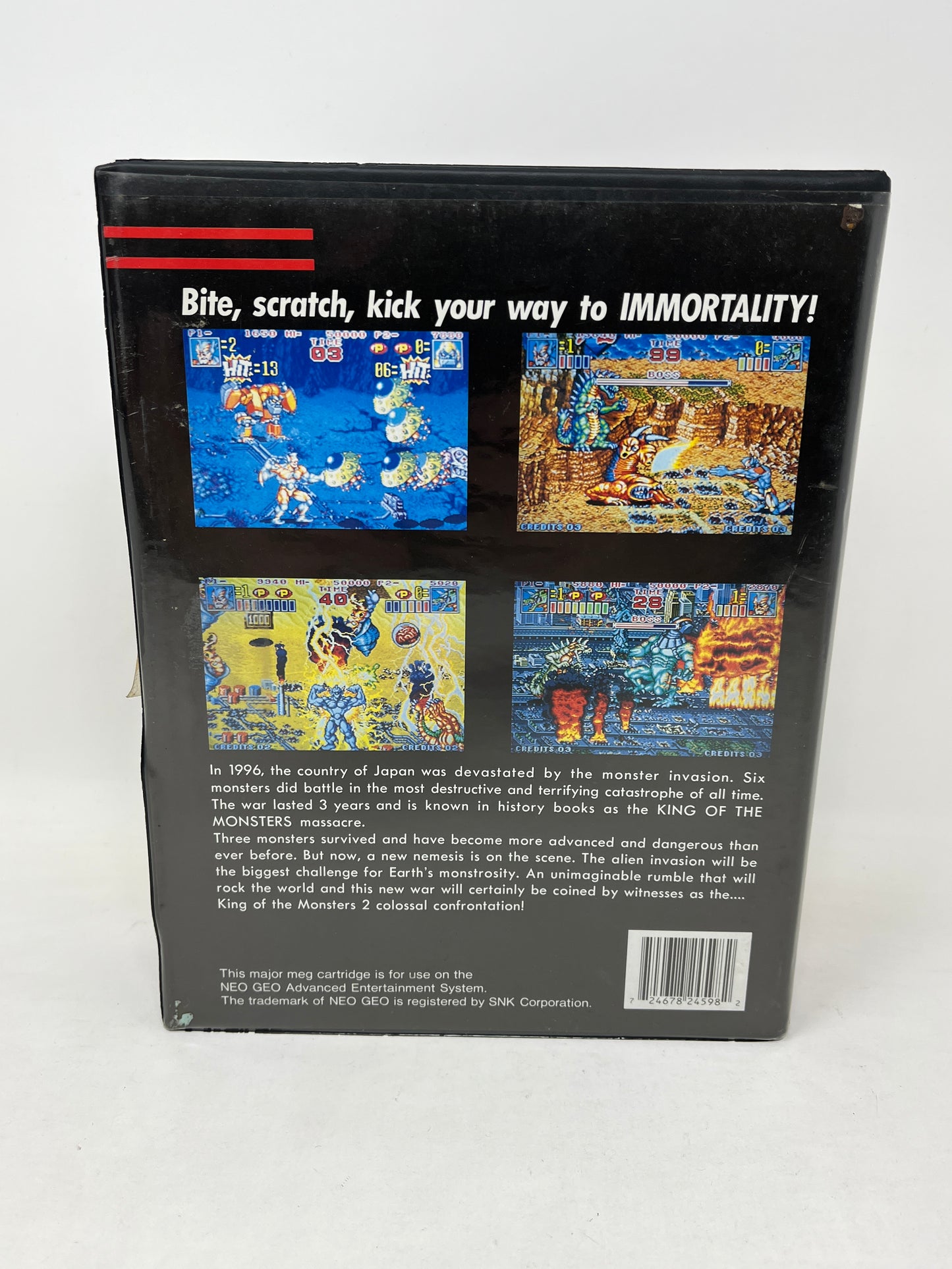 Neo Geo AES - King of the Monsters 2 - Complete