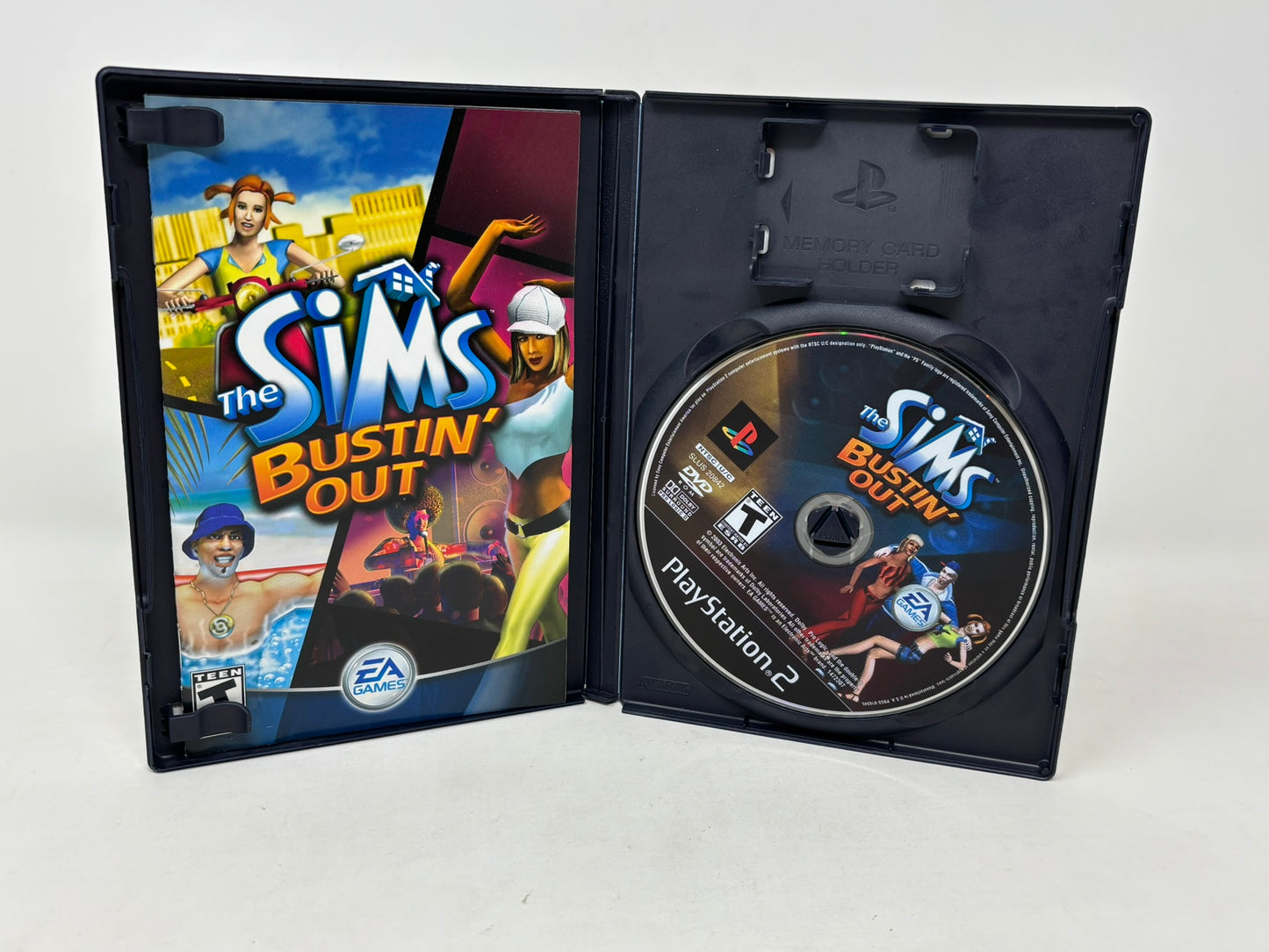 Sony PlayStation 2 - The Sims Bustin' Out - Complete