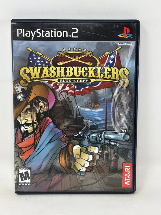 Sony PlayStation 2 - Swashbucklers Blue vs Grey - Complete