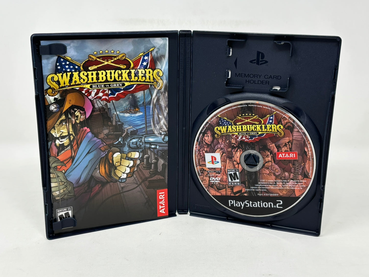 Sony PlayStation 2 - Swashbucklers Blue vs Grey - Complete