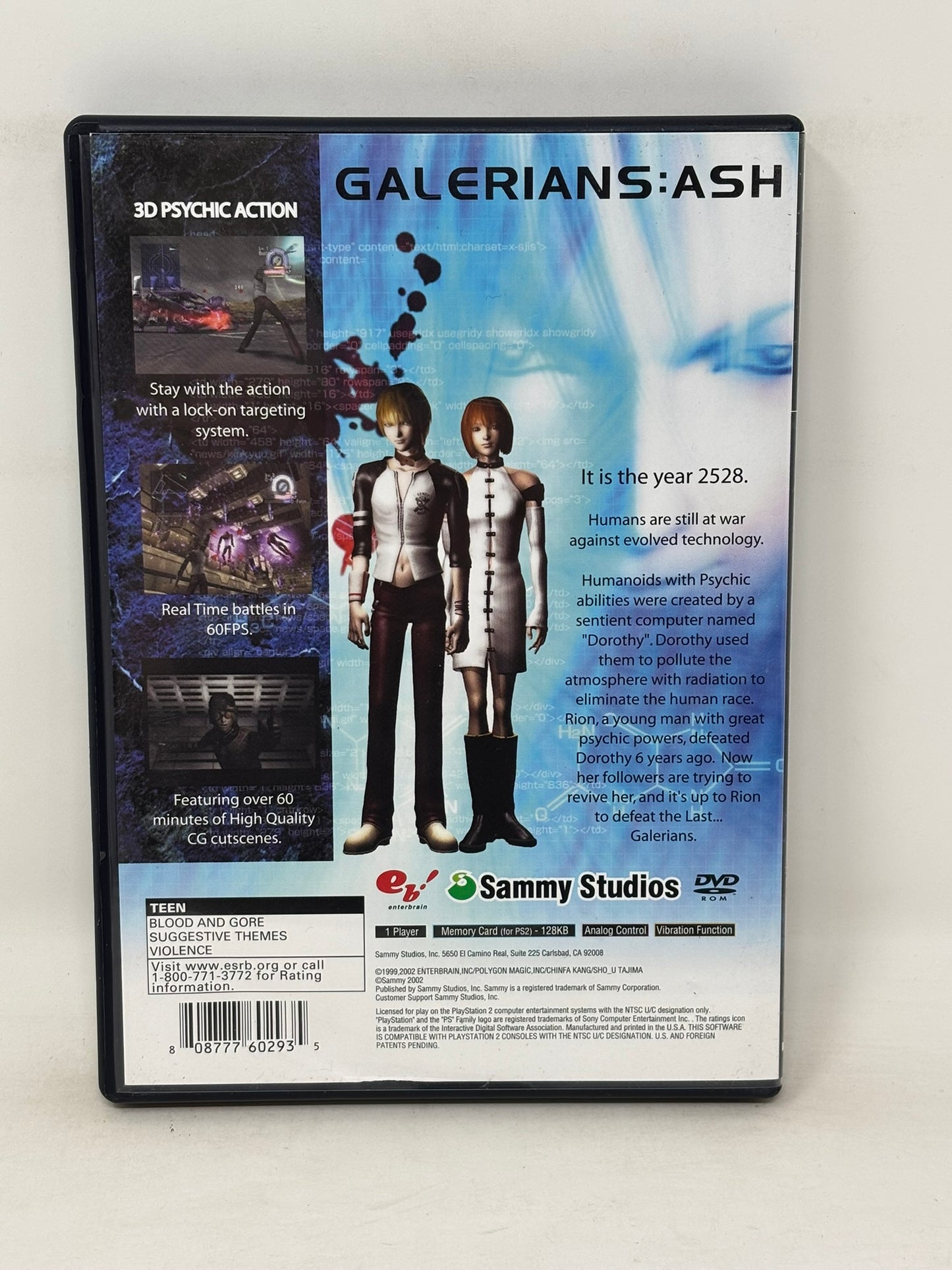 Sony PlayStation 2 - Galerians: Ash - Complete