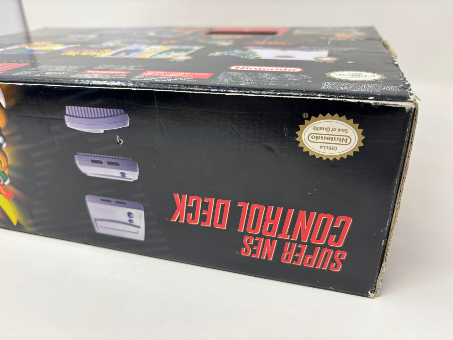 SNES Super Nintendo Jr. Control Deck System In Box