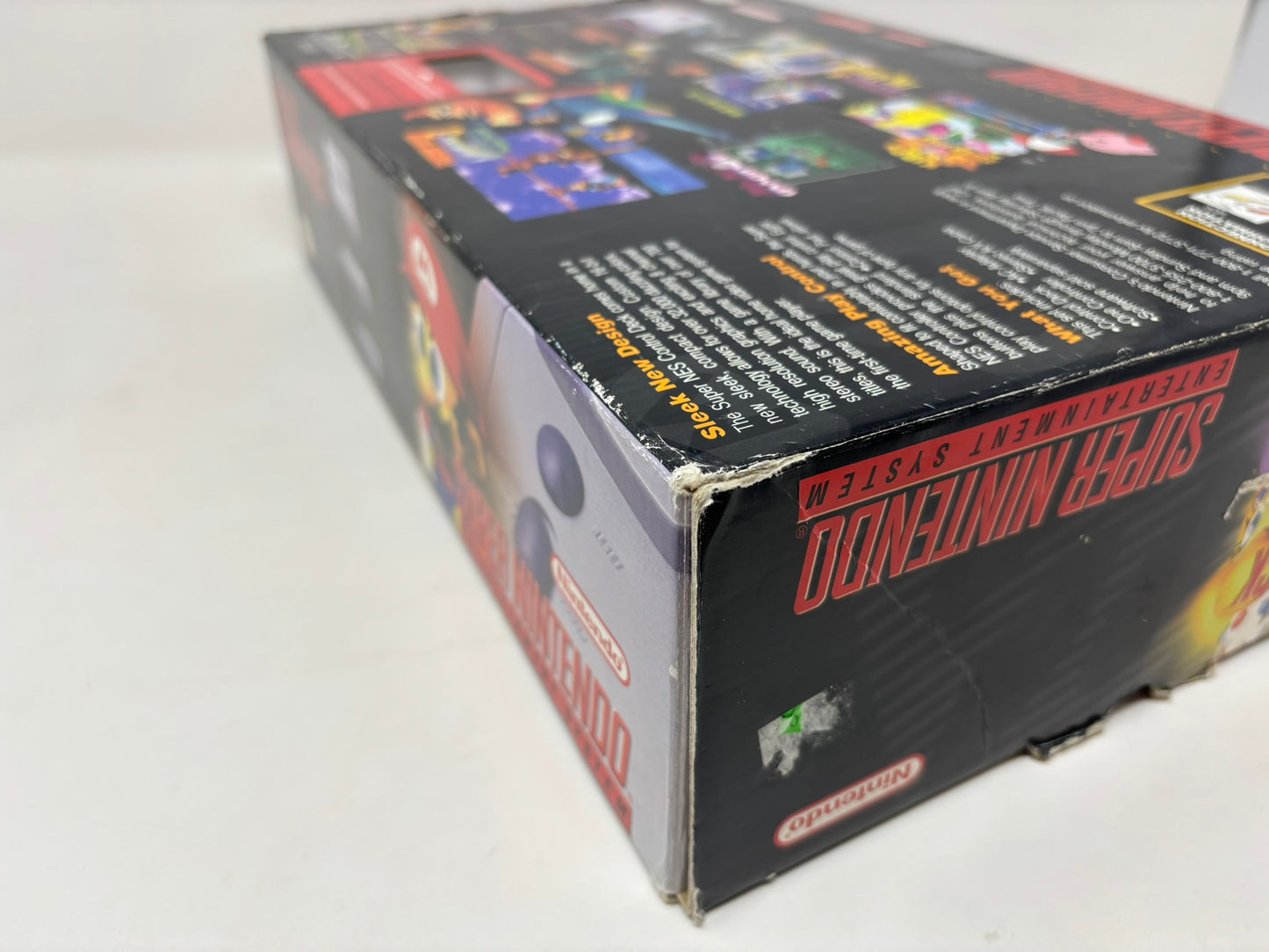 SNES Super Nintendo Jr. Control Deck System In Box