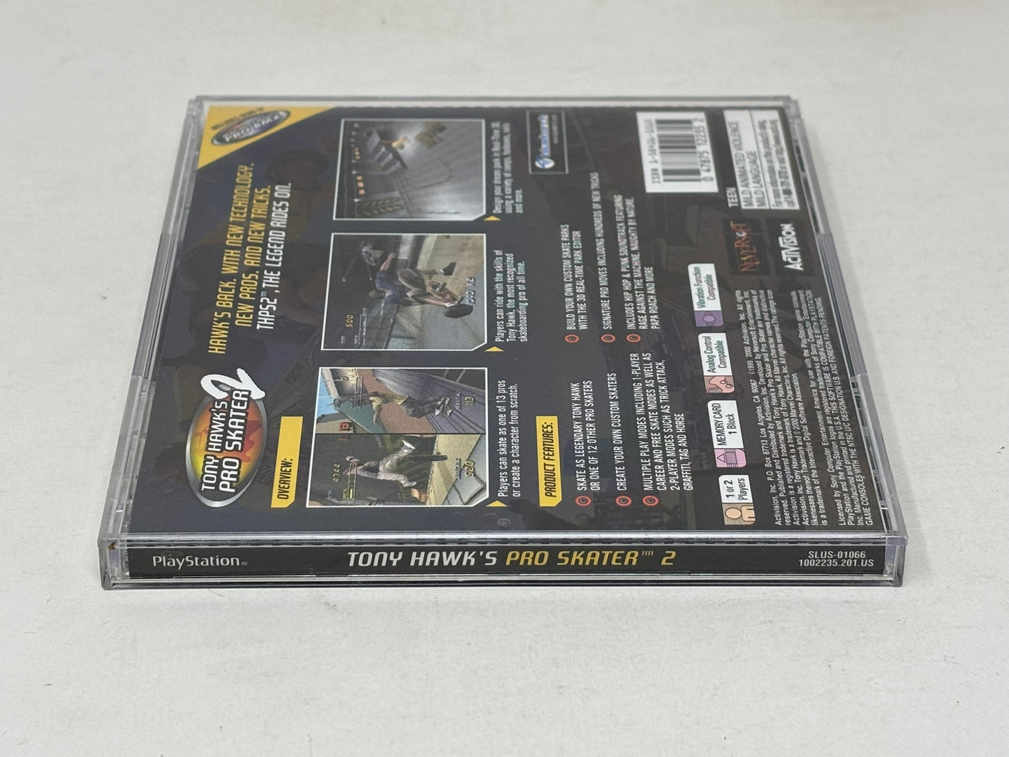 Sony PlayStation - Tony Hawk Pro Skater 2 - Complete