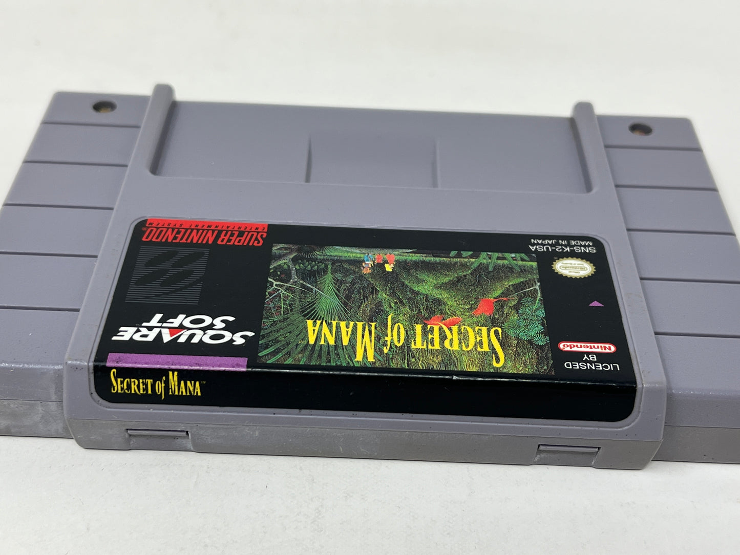 SNES Super Nintendo - Secret of Mana w/ Instruction Manual