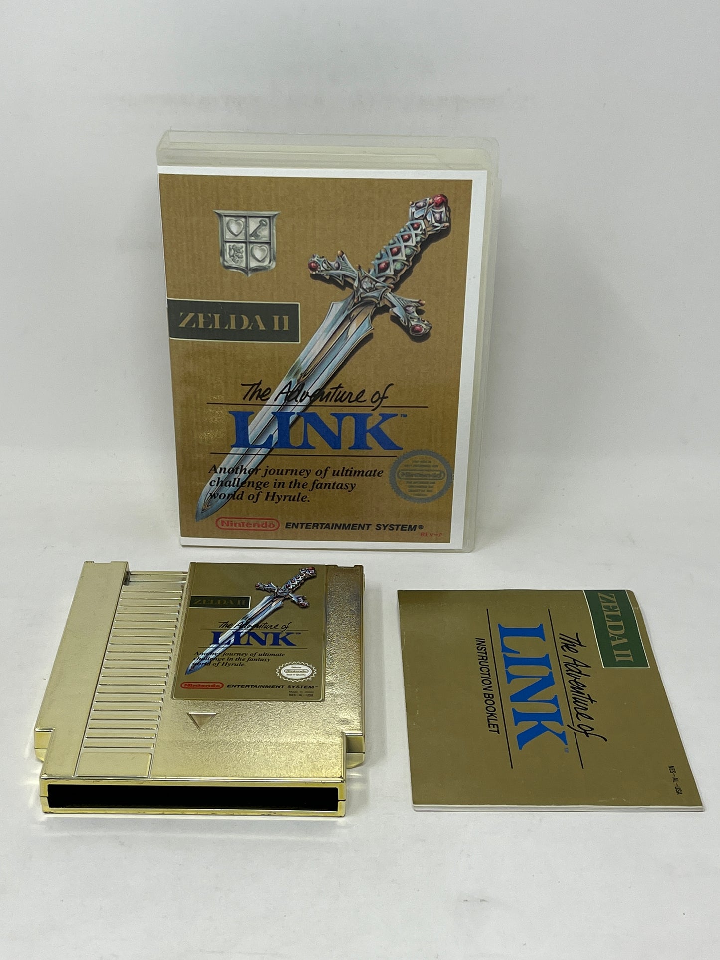 NES Nintendo - Zelda II Adventure's of Link w/ Manual