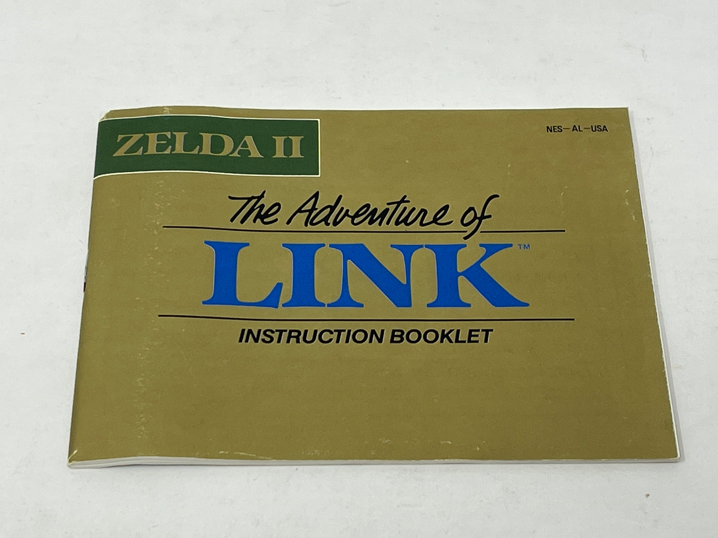 NES Nintendo - Zelda II Adventure's of Link w/ Manual