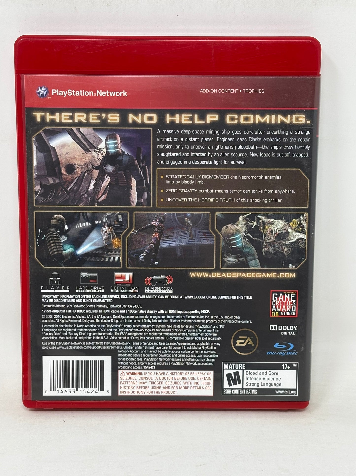 Sony PlayStation 3 - Dead Space (Greatest Hits) Complete
